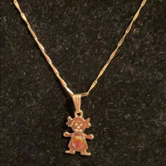 Beautiful  woman’s necklace gold filled - Picture 5 of 8